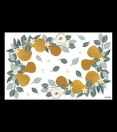 LOUISE - Stickers muraux - Poires et feuillages